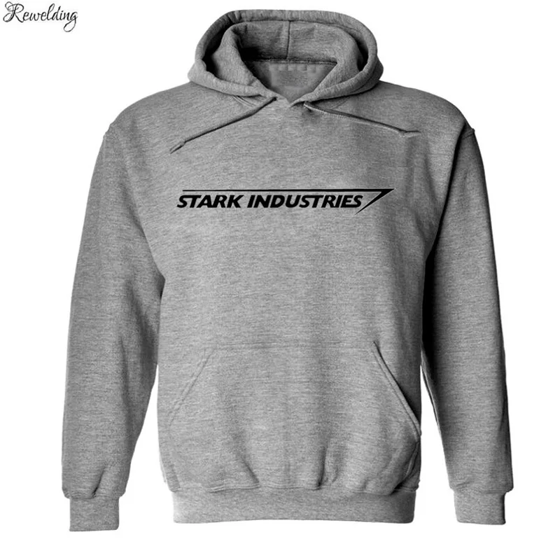 

Stark Industries Letter Print Hoodies Men Women Fleece Long Sleeve Hip Hop Sweatshirt Pullover Cool Streetwear Skateboard Hoody