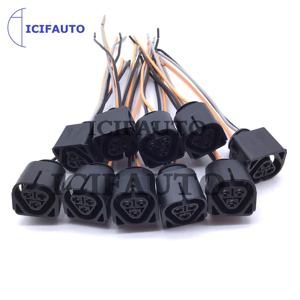 12131712219 12131712223 12137551260 Ignition Coils Plug Connector For BMW E39 E46 E53 E83 E85 E87 E90 E60 320i 325i 330i 525i X5