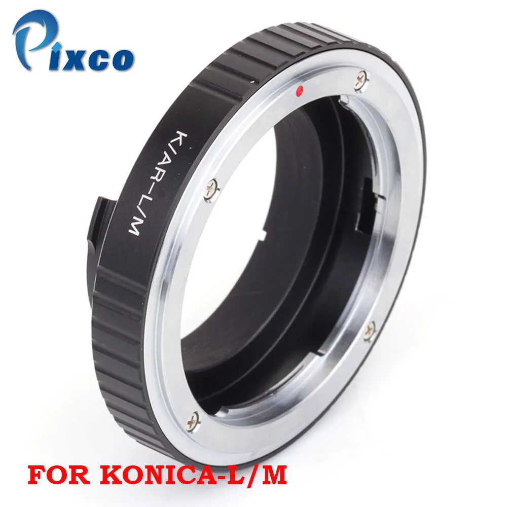 Pixco K.AR-L/M Anello adattatore con attacco per obiettivo Konica AR a vite per fotocamera Leica M Leica M 240/MONOCHROM/M 220/M9-P/M9