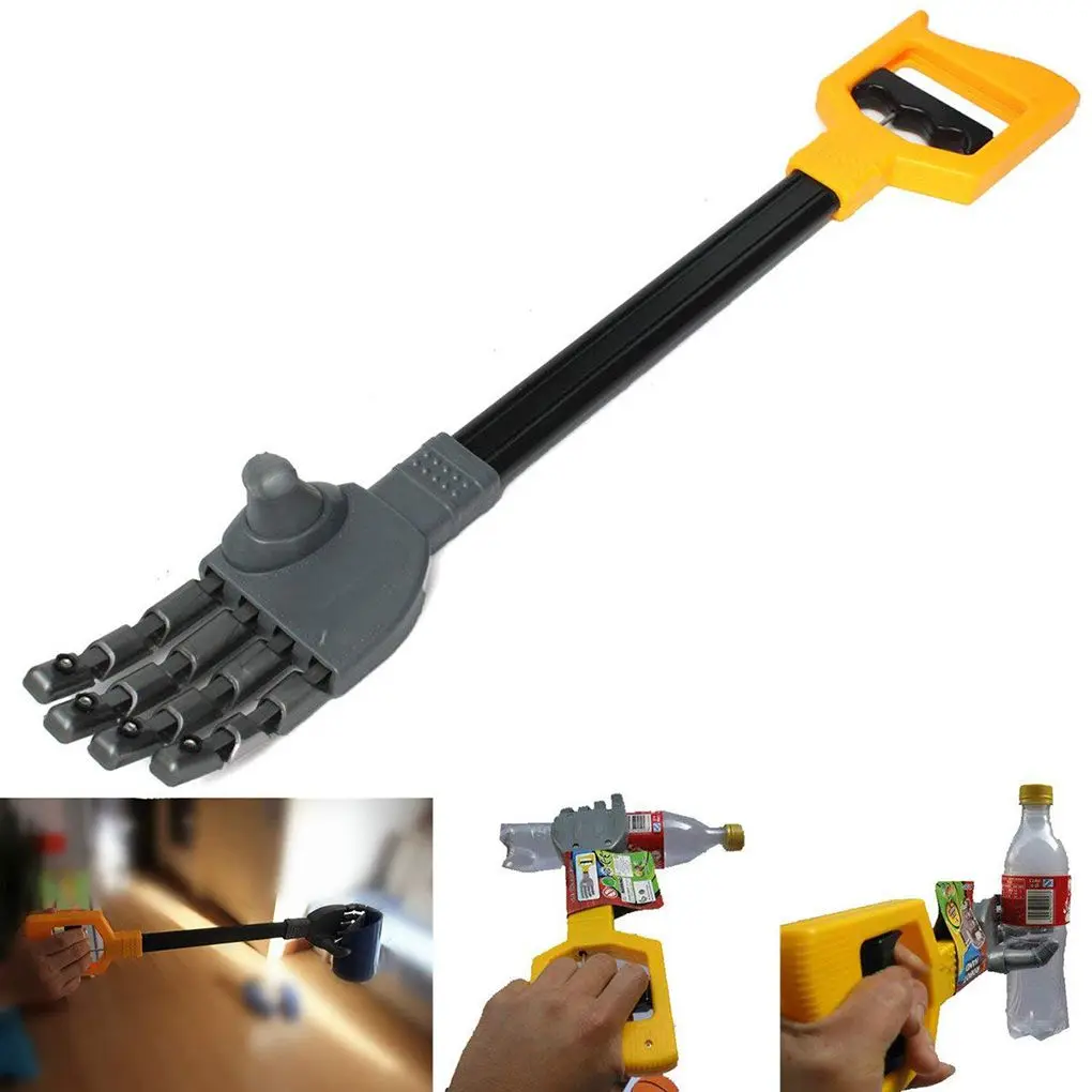 

55CM 1PC Plastic Robot Claw Hand Grabber Grabbing Stick Kid Boy Toy Hand Wrist Strengthen DIY Robot Grab