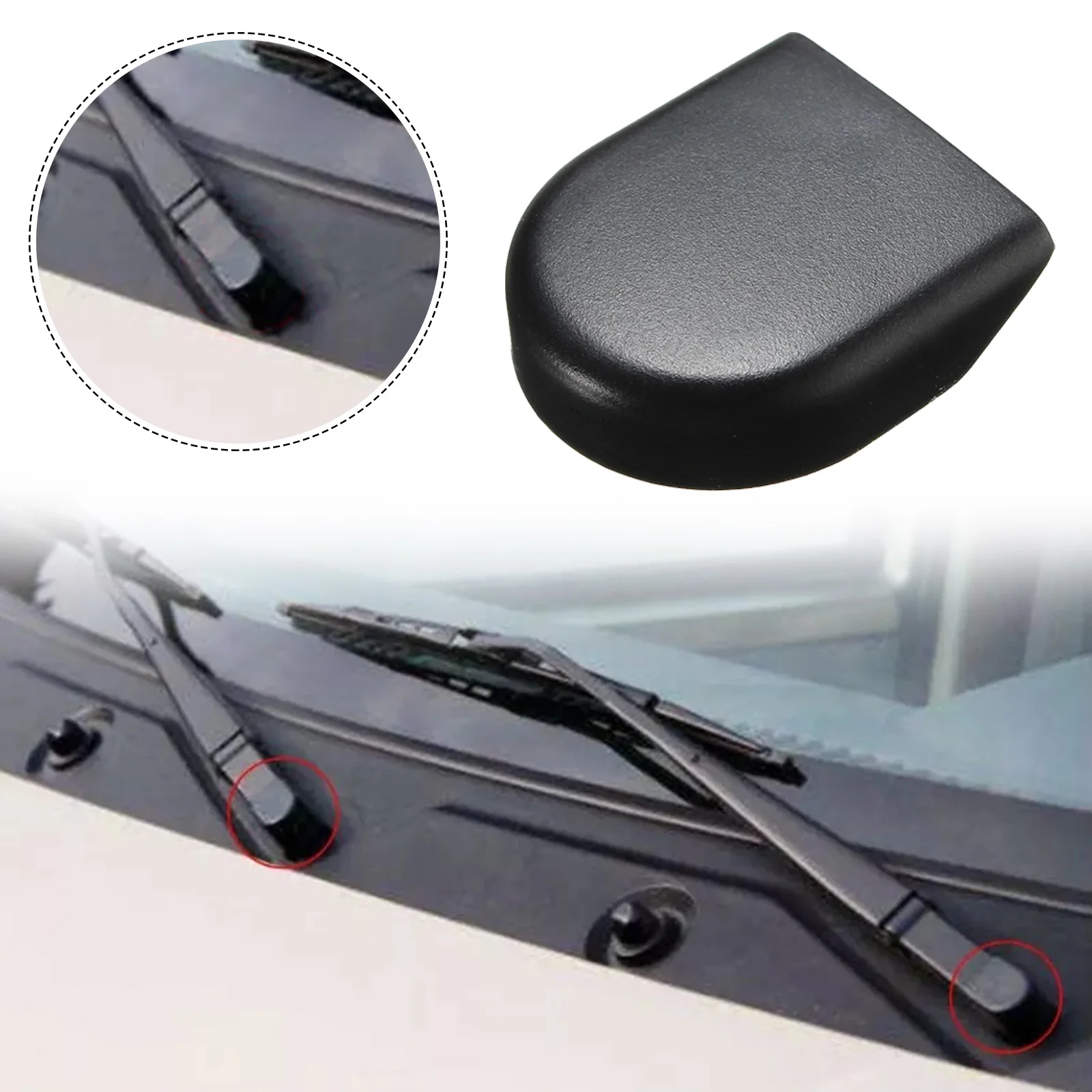 Cubierta de repuesto para brazo de limpiaparabrisas, cubierta de perno para Toyota Yaris Corolla Verso Auris, accesorios para automóviles, piezas