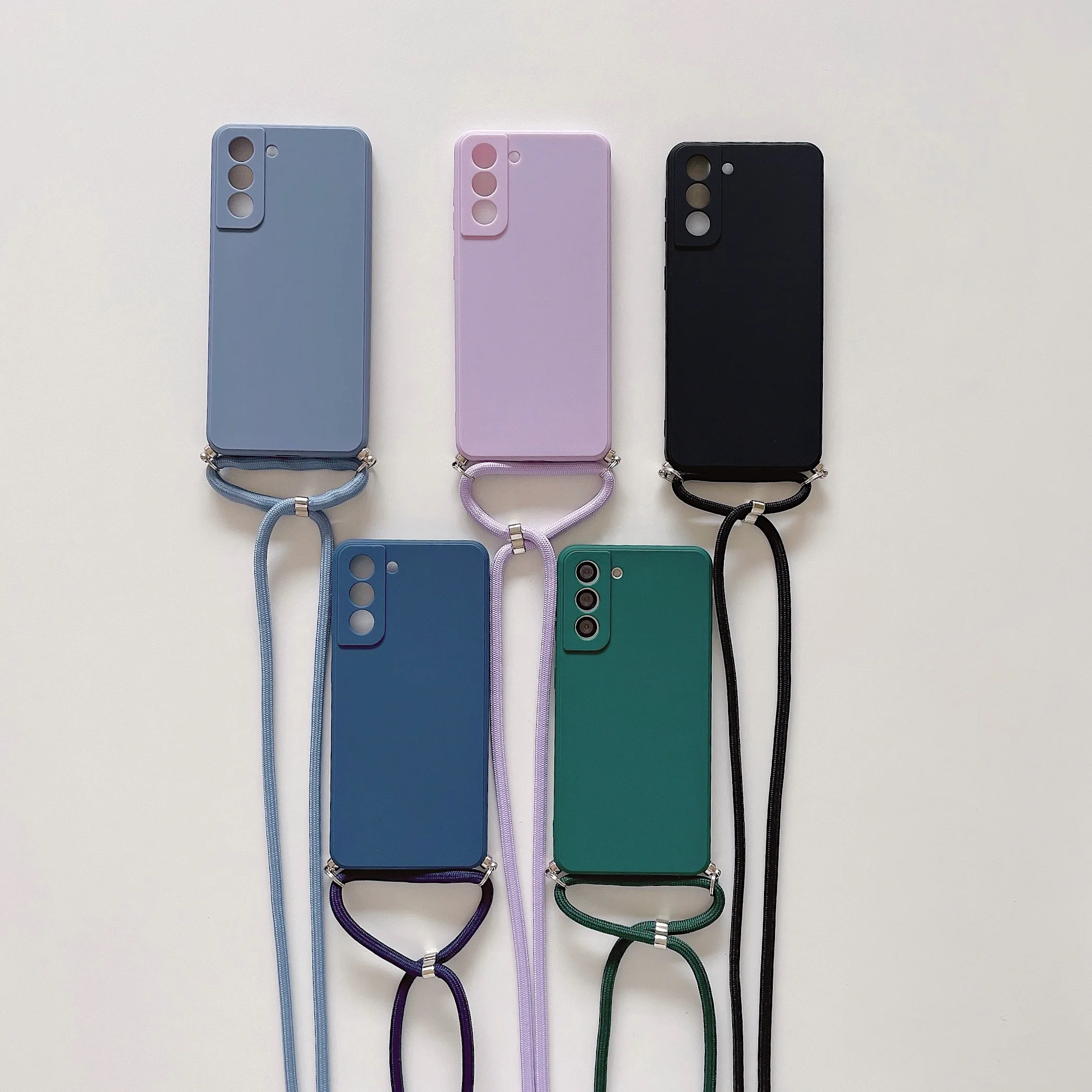 Correa de cordón para la funda del teléfono, para XIAOMI MI Redmi 3 5 6 7 8 9 A3 9T K30 7A A3