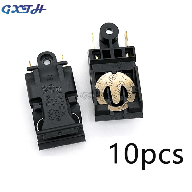 10PCS 16A Electric Kettle Switch Thermostat Steam Switch Electric Kettle Accessories