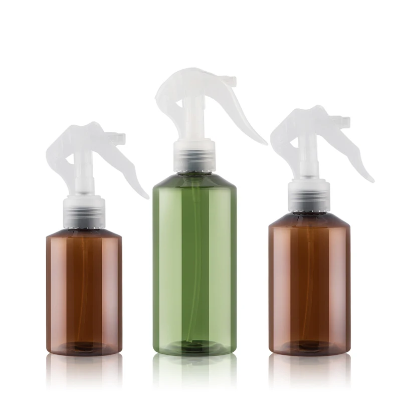 

Brown Green 100ml 150ml 200ml 500ml 24pcs Plastic Empty Trigger Sprayer Bottles Fine Mist Spray Container Hair Hairdressing Tool