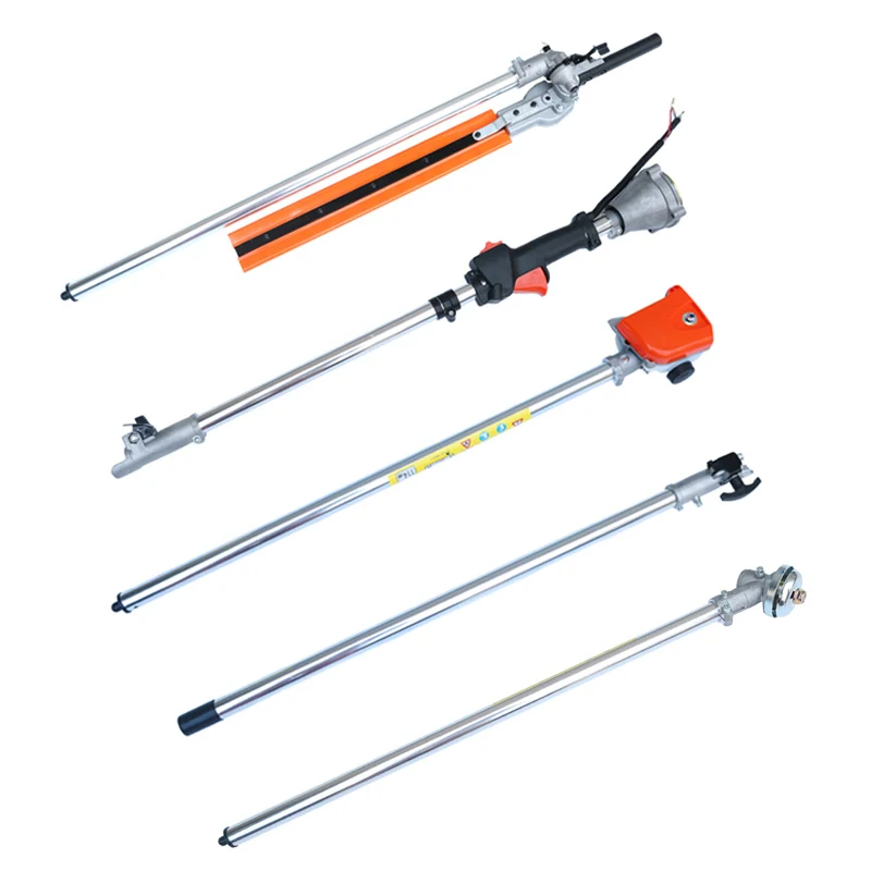 Gasolina Cortador de Escova Grama Pólo Cortador 75cm Grama Trimmer Eixo Disponível para Multifunções Gx35 Bg520 Motor Bc430 26 mm 9t
