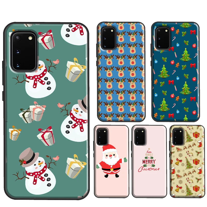 Merry Christmas Collage Case For Samsung Galaxy S21 S22 Ultra Note 20 S8 S9 S10 Plus Note 10 Plus S20 FE Coque