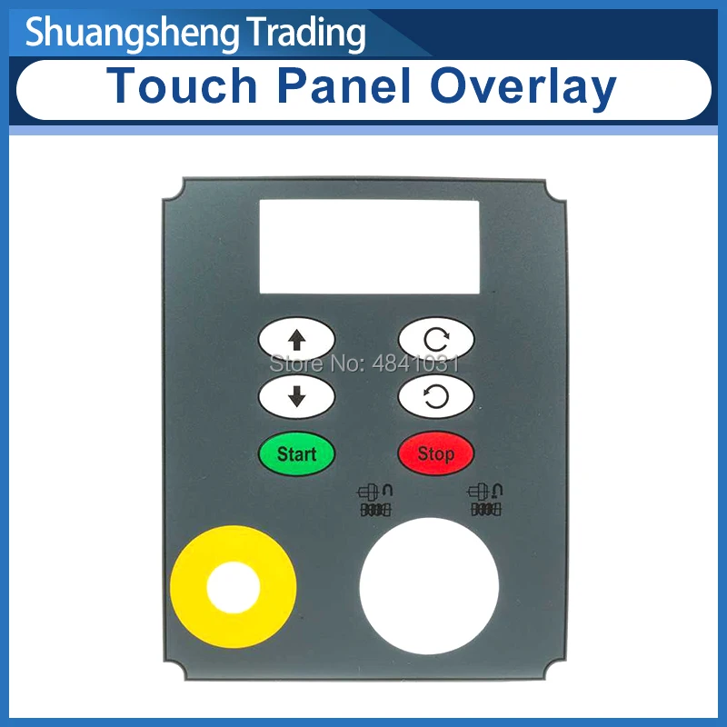 Sobreposição de Painel de Toque para Sieg Refletor e Torno de Bancada com Jato