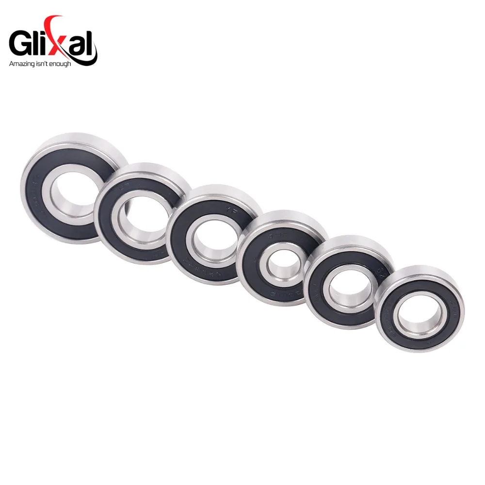 Glixal GY6 125cc 150cc Transmission Gearbox Bearing Set for Chinese 4-Stroke 152QMI 157QMJ Scooter Moped ATV Go-Kart