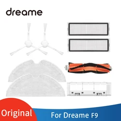 Dreame F9 Spare Parts Side Brush Mop Main Brush Cover HEPA Filter Rolling Brush Original Cleaning Accessories