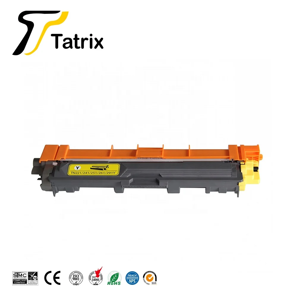 Tatrix  Compatible Laser Color Toner Cartridge TN221/241/251/261/281/291 for Brother HL-3140CW 3150CDW 3170 MFC9130CW 9140CDN