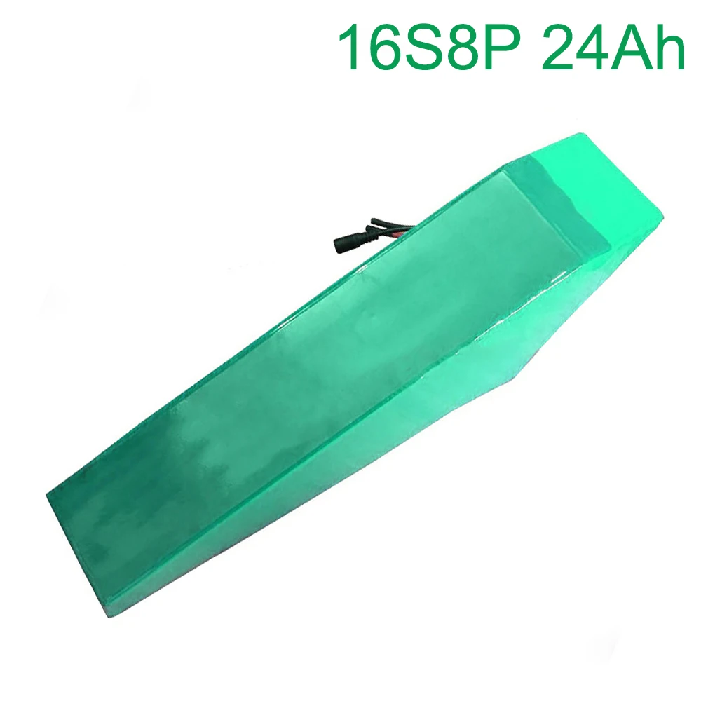 

60V 24Ah 16S8P 18650 Li-ion Battery electric two Three wheeled motorcycle bicycle ebike 330*310*200*70*70*45mm