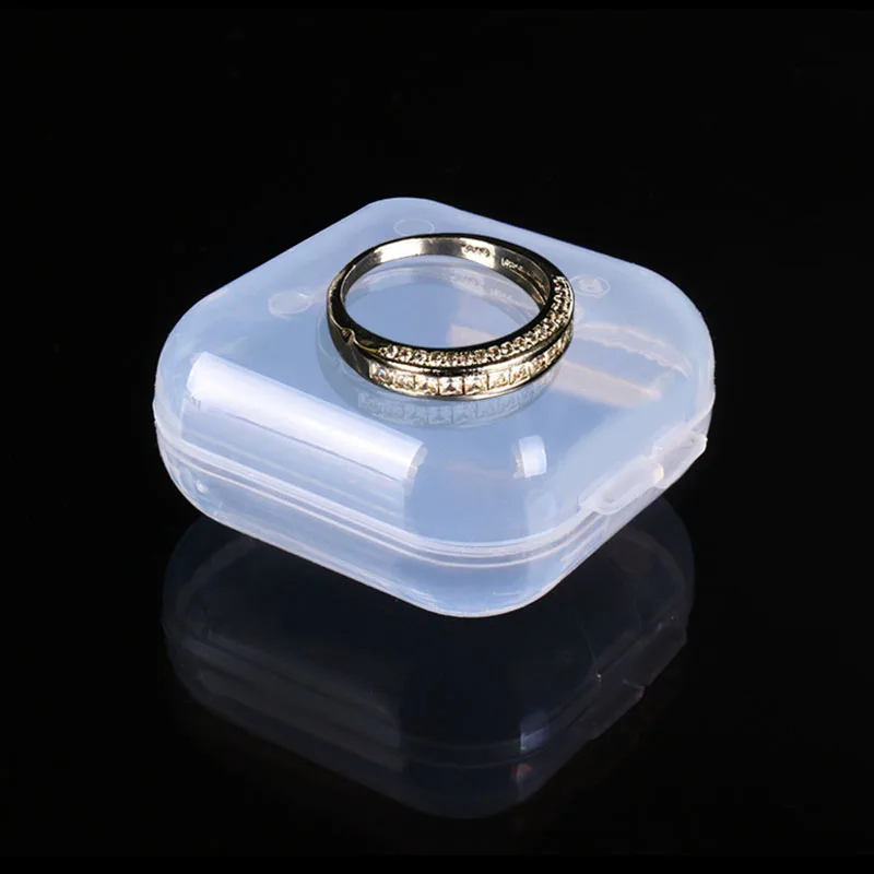 Pill Box Transparent Pill Case Mini Portable Storage Container Weekly Tablet Pill Medicine Box Plastic Case Organizer