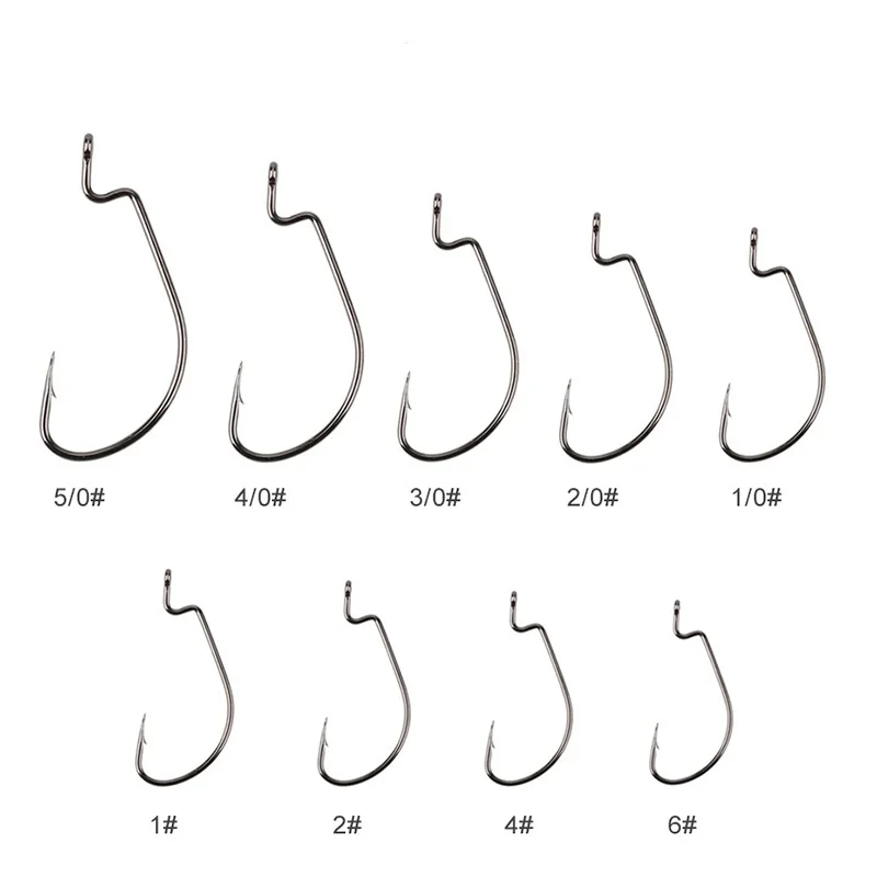 

50 шт., рыболовные крючки из высокоуглеродистой стали
