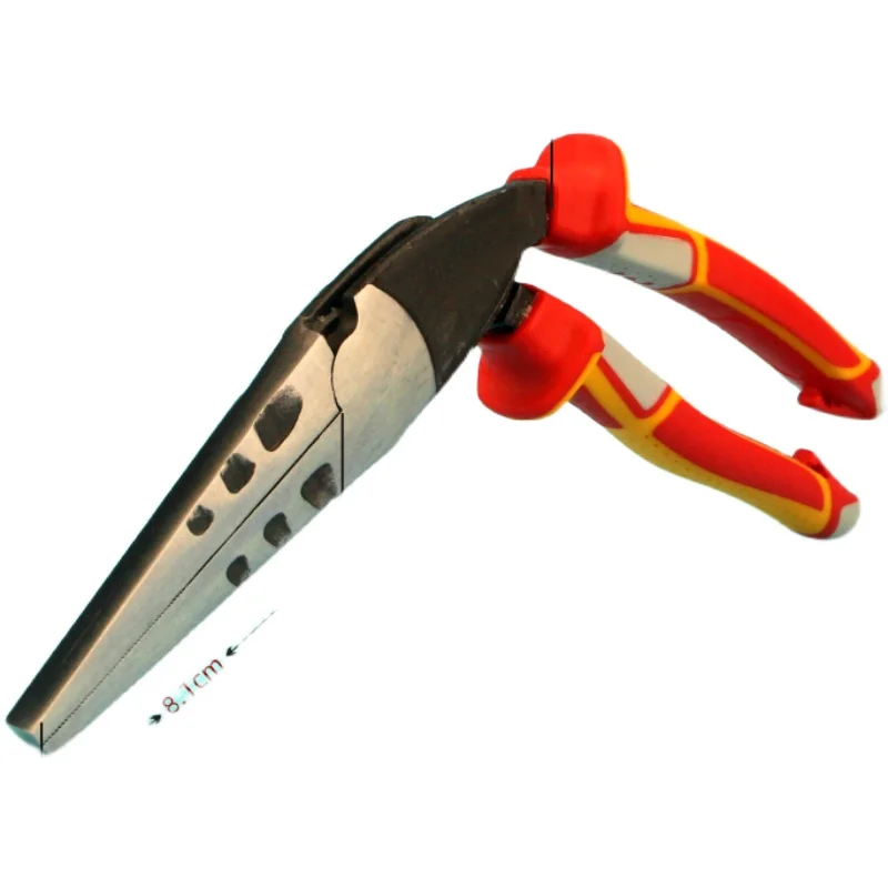 Laser welding machine auxiliary pliers borderless stainless steel metal luminous characters bending pliers angle bending pliers