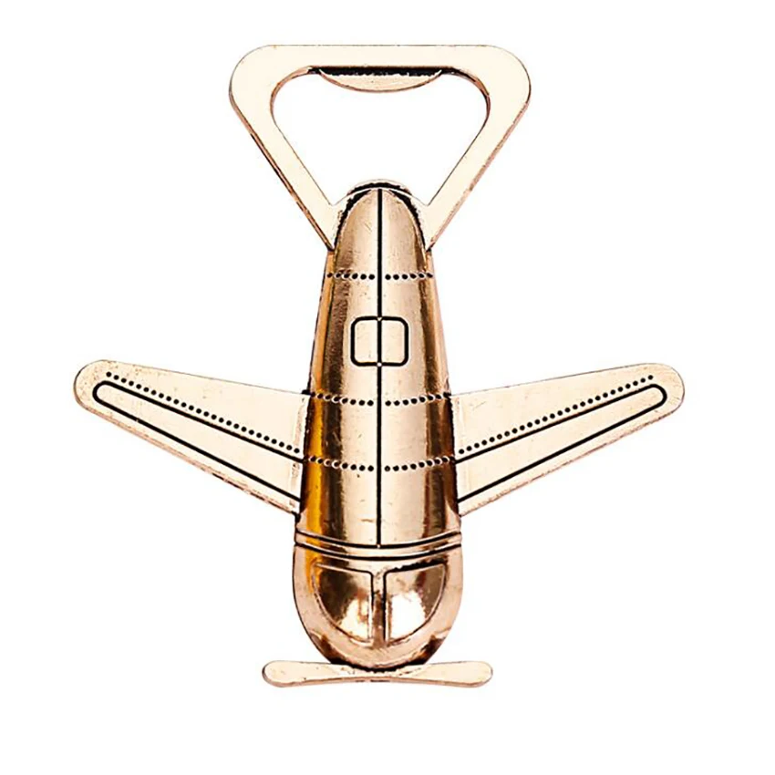 Airplane Bottle Opener Beer Opener Retro Metal Beer Opener Wedding Party Favor for Guest Party Decoration Kitchen Bar Tool