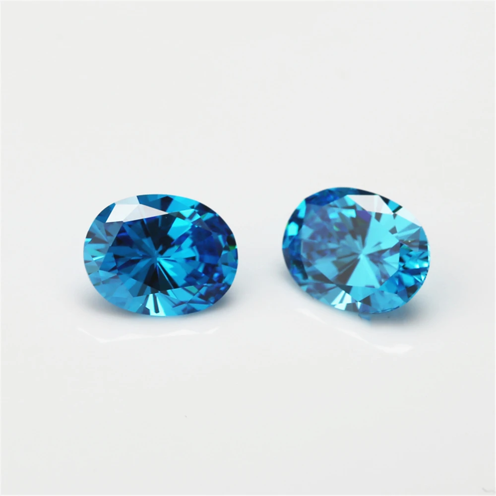 3x5~10x12mm 5A Ovalschliff Lose Zirkonia-Steine Weißer Granat Amethyst Grün Meerblau Mix 5 Farben CZ Edelsteine für Schmuck – Detail 10