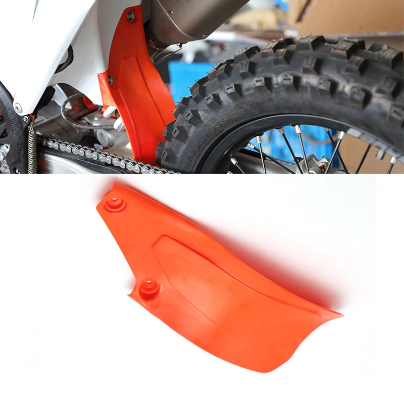 

Motorcycle Rear Fender Mudguard For KTM SX SXF XC 125 150 250 300 450 Shock Absorbing Air Box Mud Flap Splash Guard Black Orange