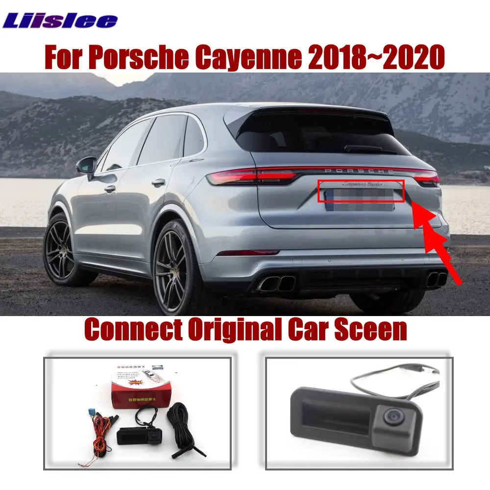 

For Porsche Cayenne E3 (9YA/9YB) 2017-2023 Car Camera Rear Reverse Parking CAM Original Screen Upgrade Dynamic Image System