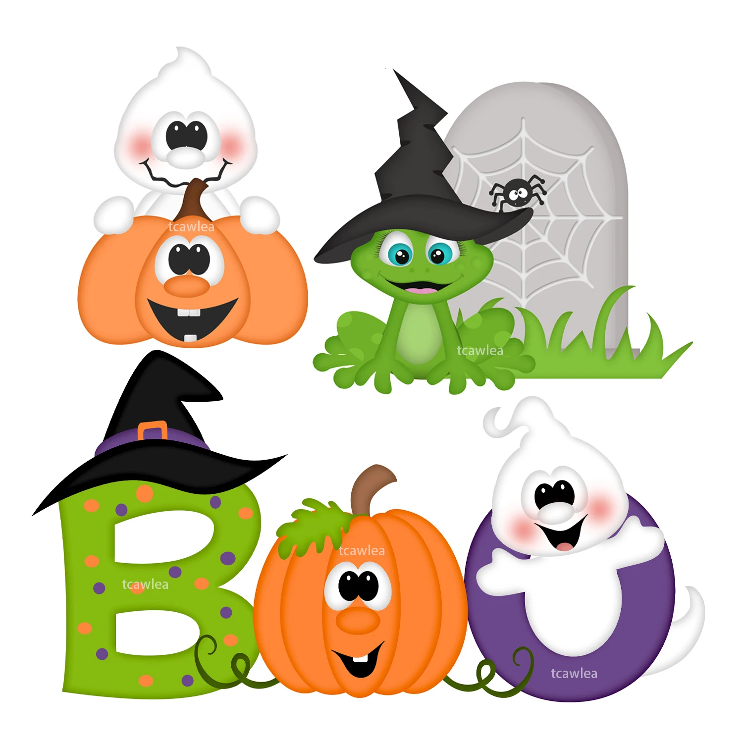 BOO Magic Poison Pumpkin Broom Grave Frog Ghost Metal Cutting Dies Halloween Trick or Treat Stencil For DIY Scrapbooking Card