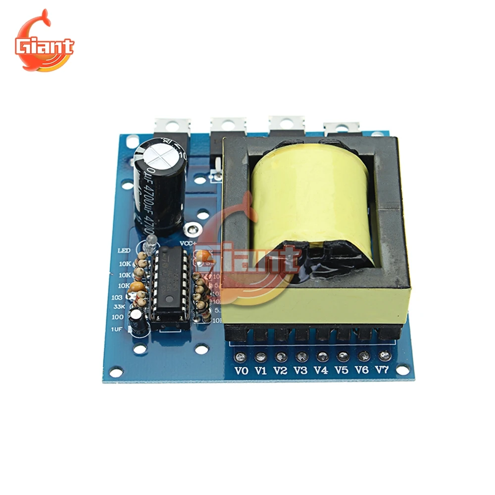 500W Inverter Boost Board Transformer Power Supply DC 12V to AC 220V Car Converter Module for LED Lamp Switching Power Supply