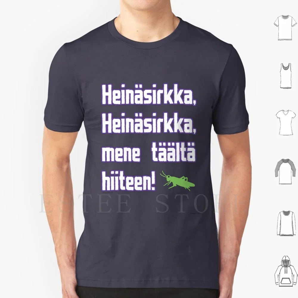 Heinasirkka T Shirt DIY Big Size 100% Cotton Saint Urho Saint Urhos Day Saint Urho St Urhos Day St Urho Finland Finnish