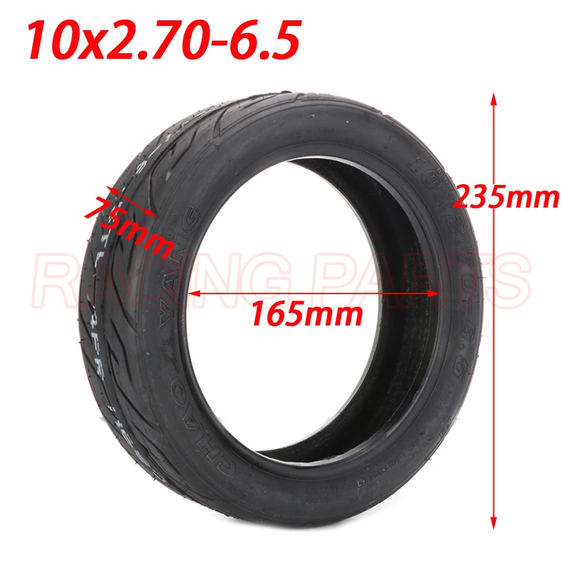 

Tubeless Tire 10x2.70-6.5 Vacuum tyres fits Electric Scooter Balanced Scooter 10 inch Vacuum Tires