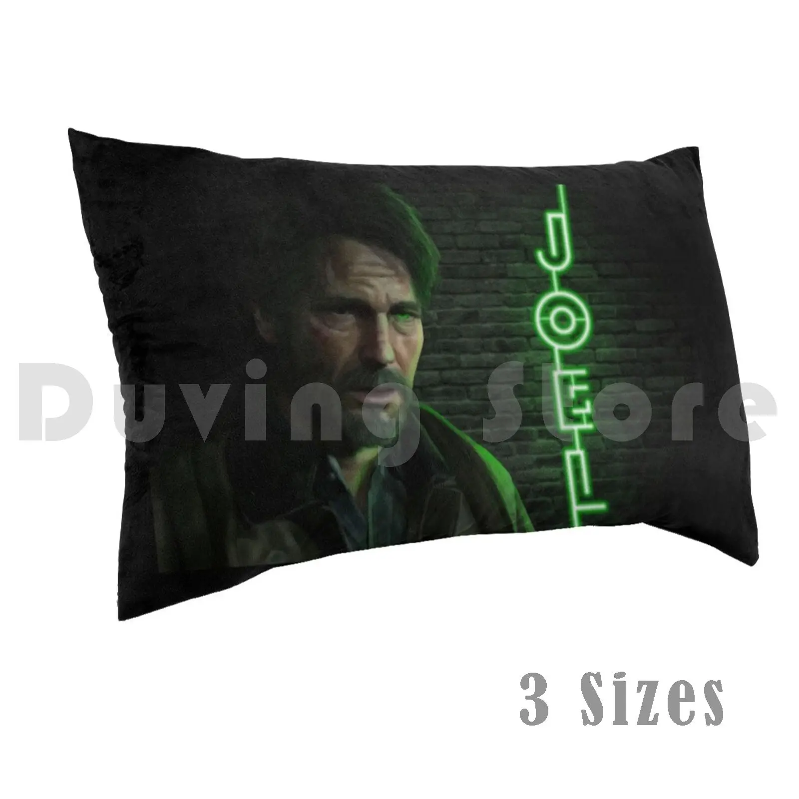 Joel-The Last Of Us Illustration Pillow Case Printed 35x50 Joel Ellie Tlou Pt Ii Last Of Us