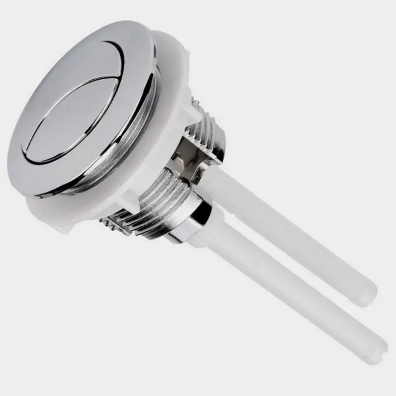 38mm Toilet Button Cover Bathroom Closestool Round Dual Press Tank Accessories Push Switch Water Saving Rod