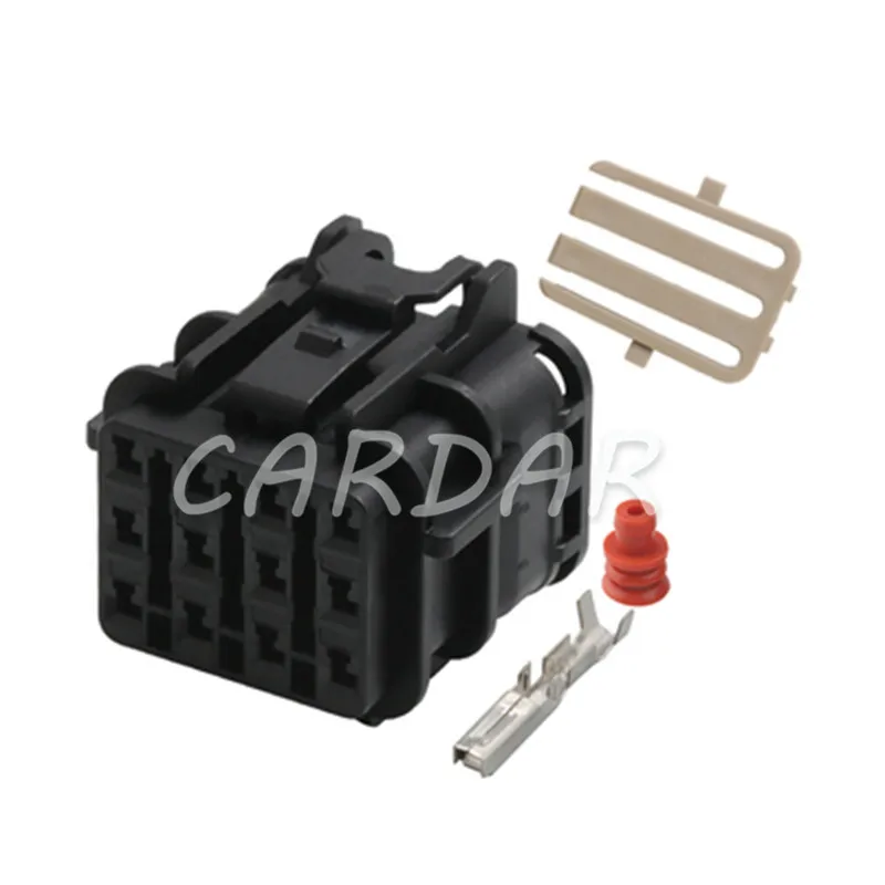 12 Pin MG640348 MG610346-5 Excavator Accelerator Pedal Motor Harness Socket AC Assembly Auto Cable Plug Waterproof Connector