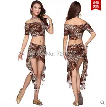 Leopard Peacock Belly Dance Costume #3