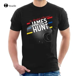 James Hunt Helmet T-Shirt Championships Size S-3Xl Tee Shirt