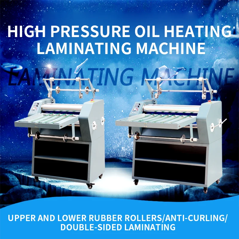 8490 Digital High Speed Laminating Machine Heat Laminator Automatic Paper Feeding Laminator Anti-curling multifunctional lamina