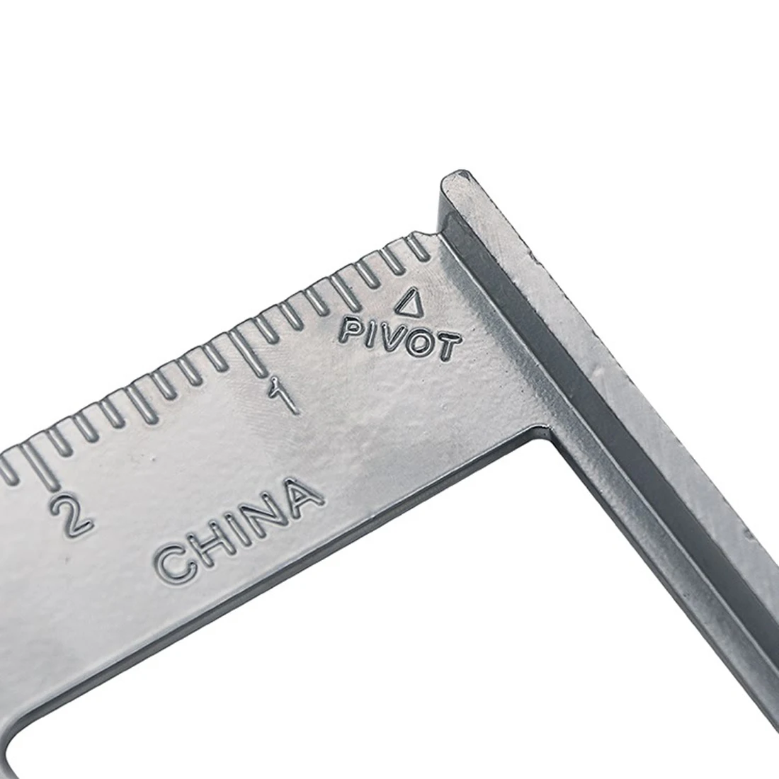 Transportador de velocidad de aleación de aluminio, inglete de medición triangular, regla cuadrada para carpintero, trazador de línea tri-cuadrada, herramienta de carpintería