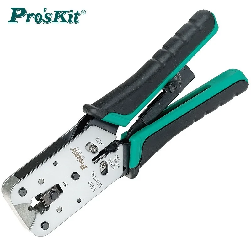 

Pro'skit CP-376VR 8p professional network crimping pliers crystal head network wire pliers cutting wire stripper hand tool