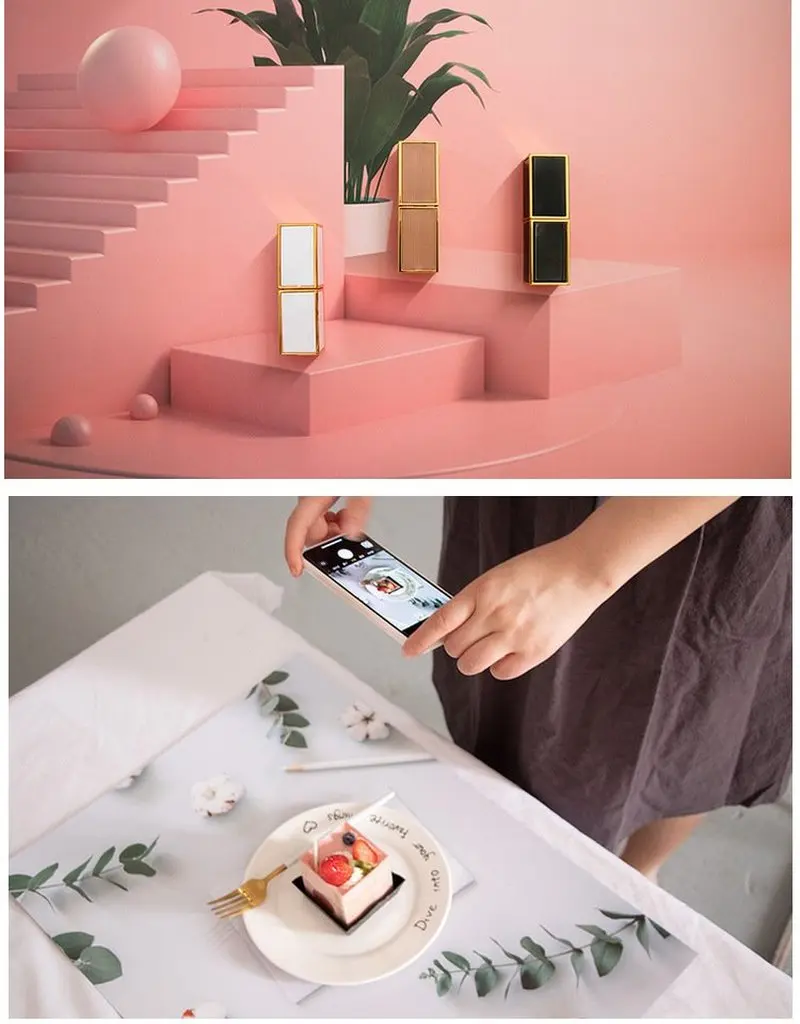 Fashion 3D Three-Dimensional Double-Sided Background Paper Photo Photography Props Decoration Accessories