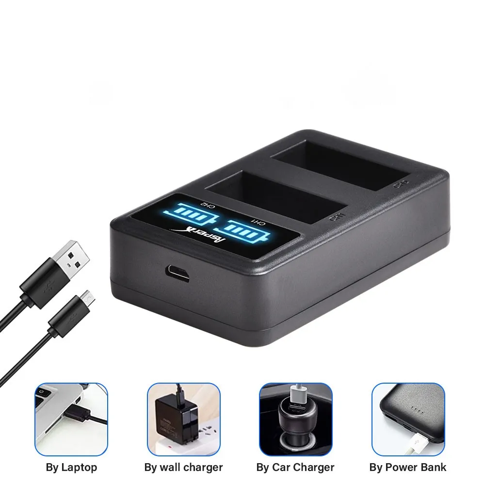 

LP-E5 LPE5 Camera Battery Charger for Canon LP E5 Battery, EOS 1000D 500D EOS 450D, Kiss X3 X2 F, Rebel T1i XSi