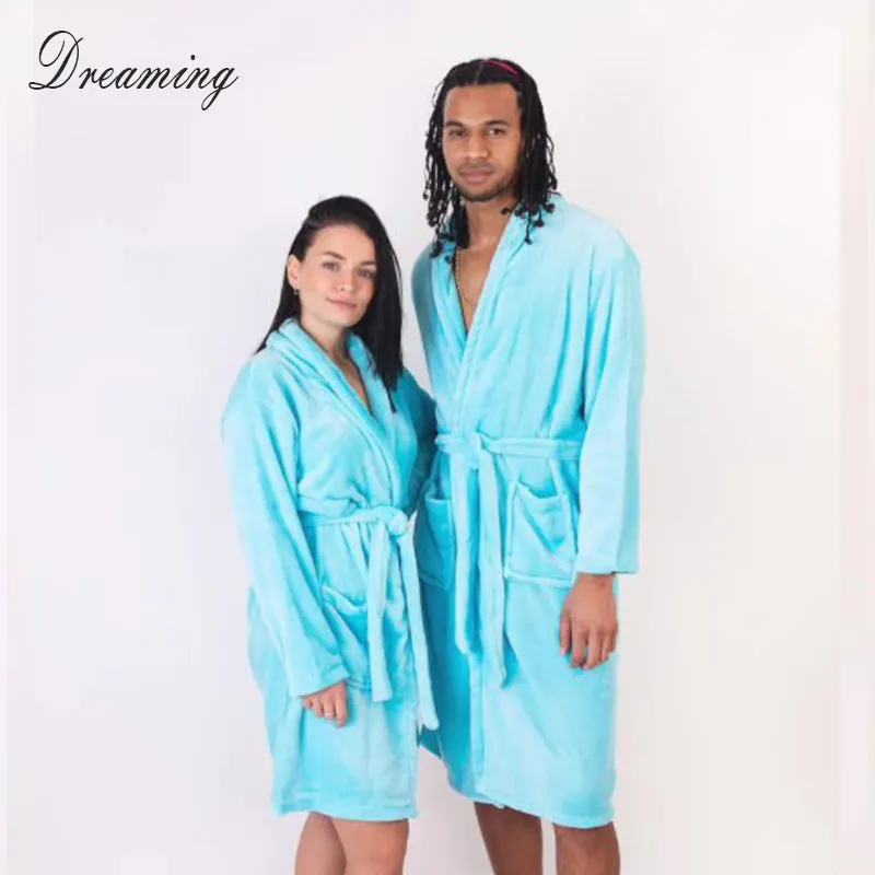 Albornoces de rizo de luna de miel para parejas, batas de Spa personalizadas, regalo de novia y novio, batas de Señor y Señora, bata Unisex de