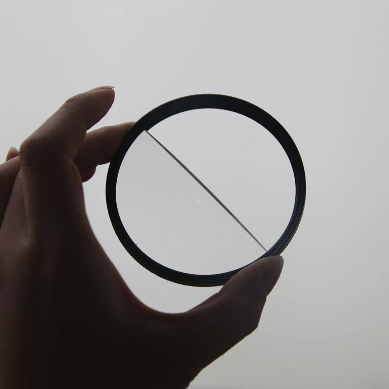 Split Diopter Filter 77Mm Rotating Creates Blurry Refraction, Slr Accessories, Optical Glass Prism Fx Lens