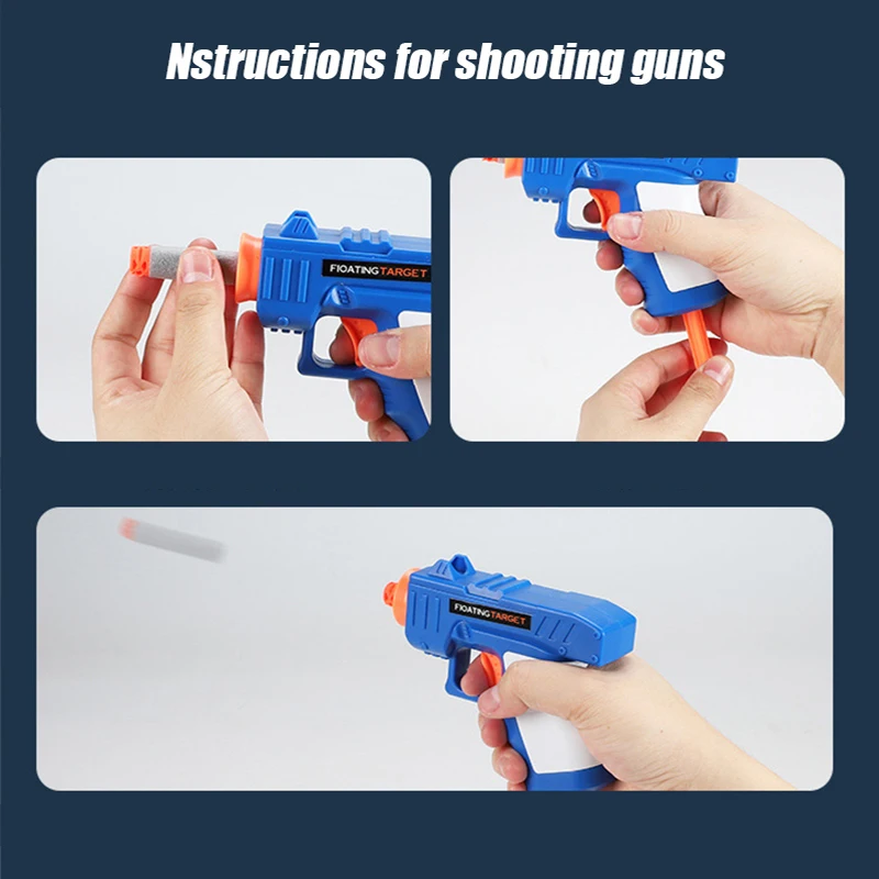 Electric double floating ball dart target shooting shooting game parent-child interactive party game educational toy gift