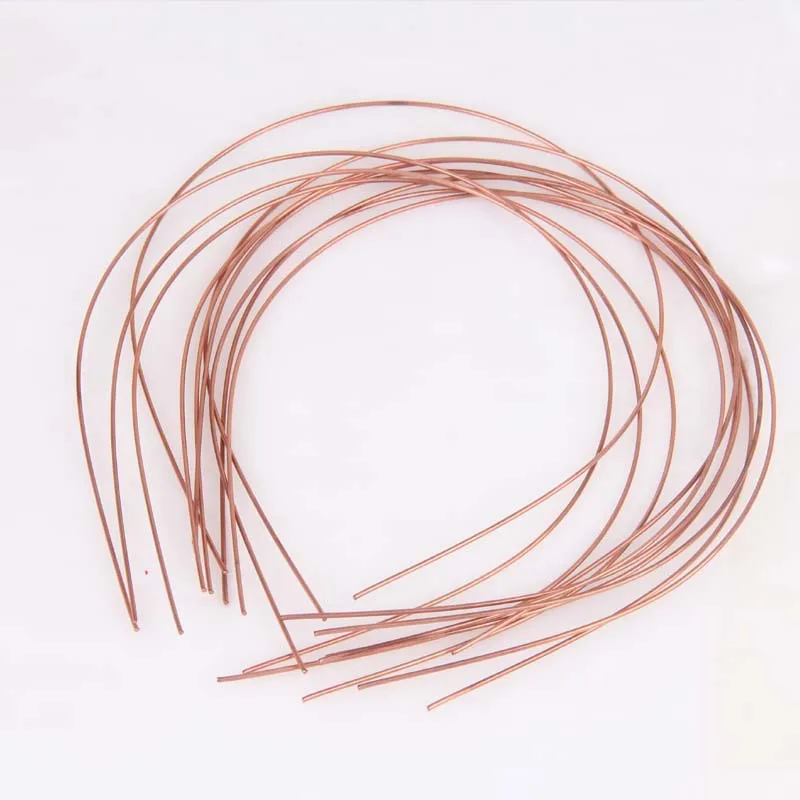 10pcs 1.2/1.5mm Stainless Steel Wire Rims Headband Base For Beading Headwear Diy Bride Pearl Hair Jewelry Making Accessories