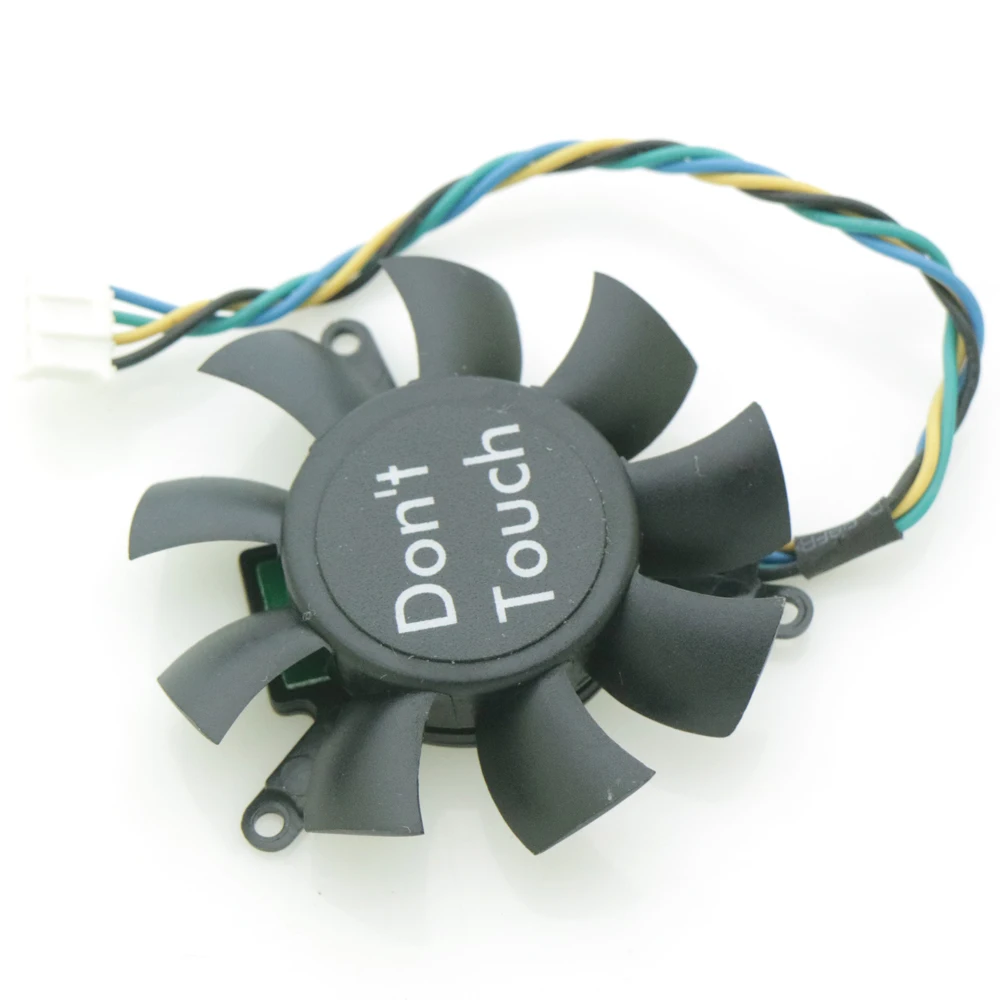 Free Shipping MAGIC MGT5012XR-W10 12V 0.19A 45mm 39*39*39mm Video Fan For NVIDIA Graphics Video Card Fan 4Pin