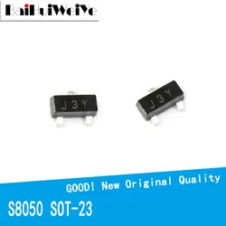 100PCS/LOT S8050 8050 J3Y MMBT8050 SOT23 SOT-23 SOT SMD CR Transistor New Original Good Quality Chipset