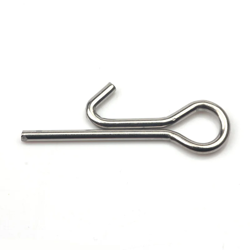 100 unids/lote 19 مللي متر gancho de pesca alfileres de connections aguja blocko fijo ayudar señelo suave accesorios de pesca herramient