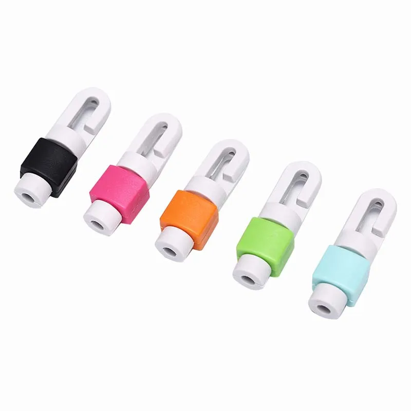 Earphone Cable Protector Organizer Headphone Line Cord Protection Sleeves Cable Winder Plastic KOQZM