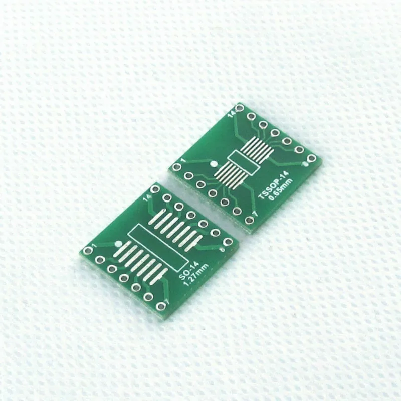 SO SOIC SSOP14 to DIP14 IC Adapter sop14 socket test experiment board SMD