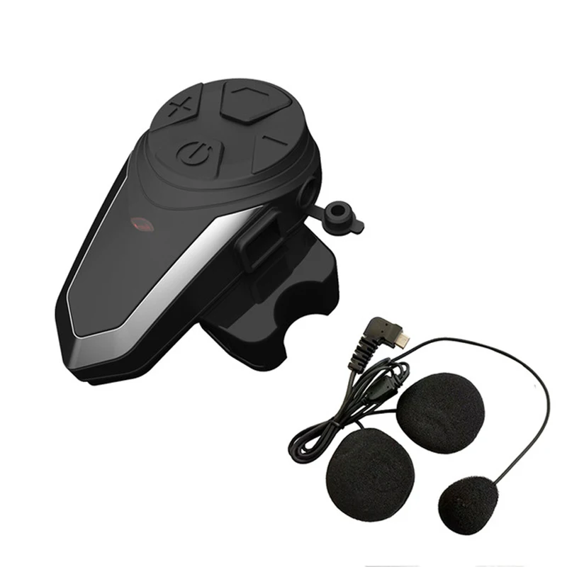 BTS3 Moto Casque Interphone 1200M BT-S3 IPX7 Étanche FM Casque Bluetooth-compatible 3 Riders groupe anti-casque Intercom