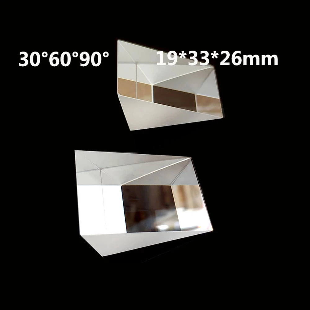 Optical Prism 90 Degree K9 Glass Triangular Prisms Processing Factory Customized Laser Mirror Coating Prism