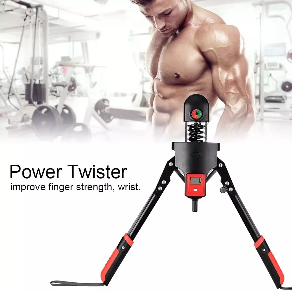 

Power Twister Adjustable 0-350 pounds Arm Exerciser With Chest Expander Muscle Shoulder Training Fitness Equipment