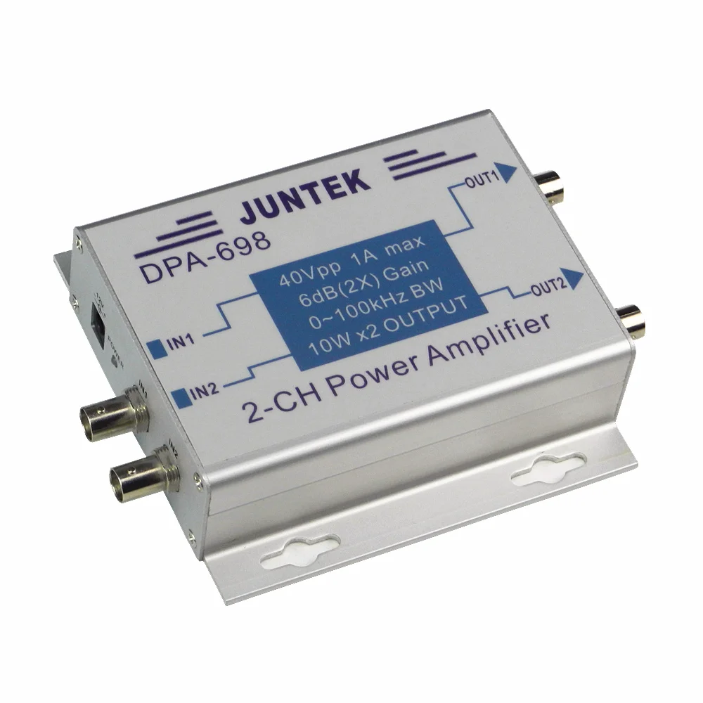 DPA-698 High-power Dual-channel DDS Function Signal Generator Power Amplifier Signal Source Power Amplifier 40V