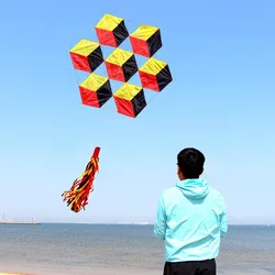 Large kite for adults flying kite outdoor toy beach eagle kites dragon cartoon soft kite board 3d power kite linha pipa parplan